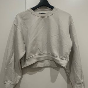 Zara cream sweatsuit set